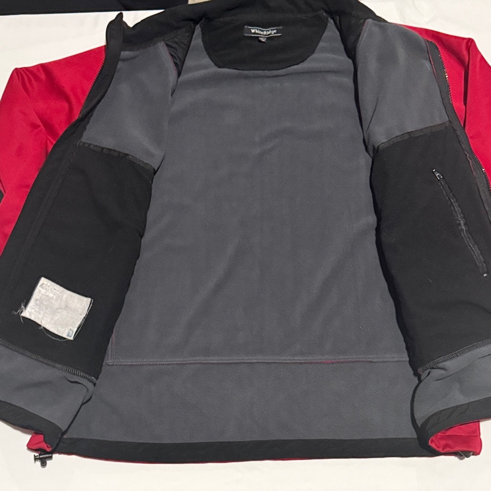 White Ridge Men's XL Fall/Spring Fleece Lined Jacket - Picture 7 of 8